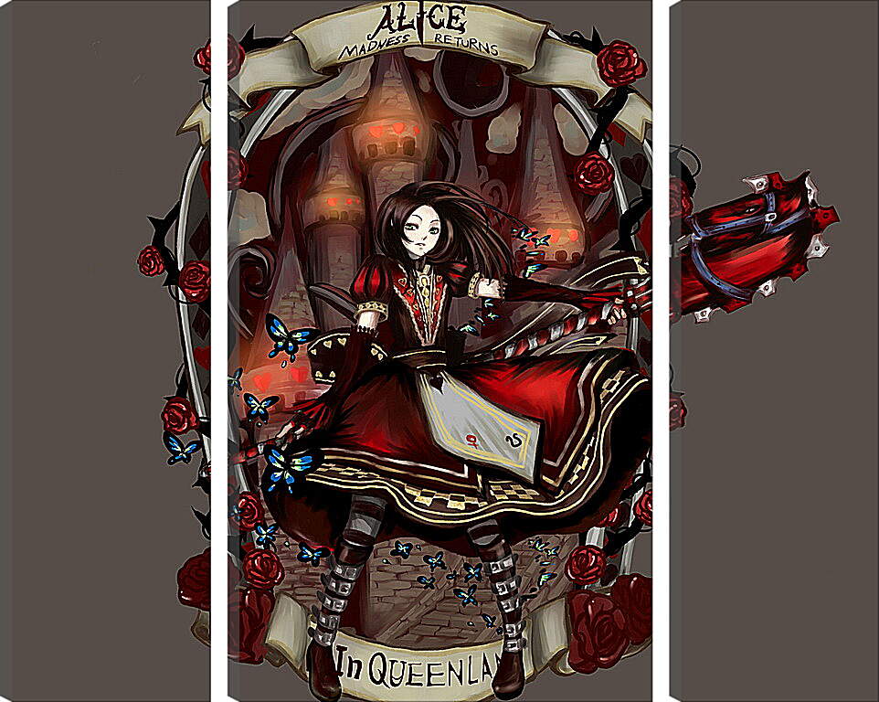Модульная картина - Alice: Madness Returns
