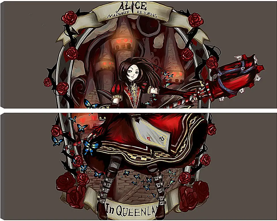 Модульная картина - Alice: Madness Returns
