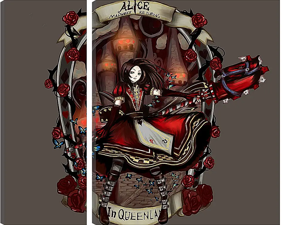 Модульная картина - Alice: Madness Returns
