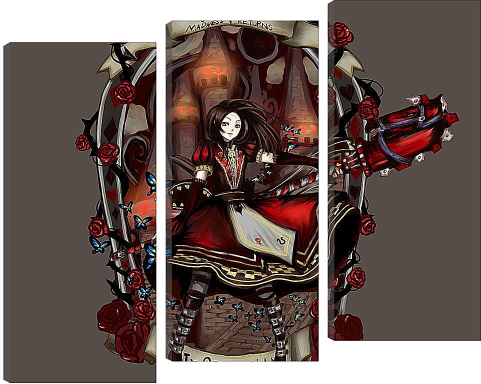 Модульная картина - Alice: Madness Returns
