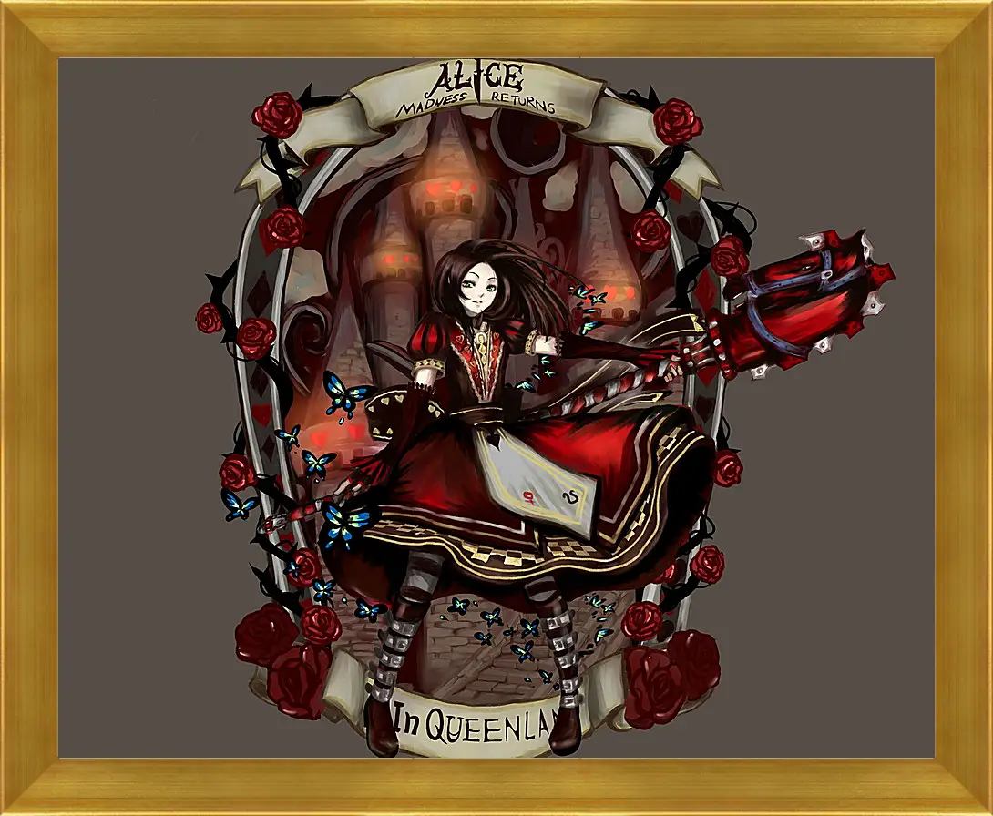 Картина в раме - Alice: Madness Returns
