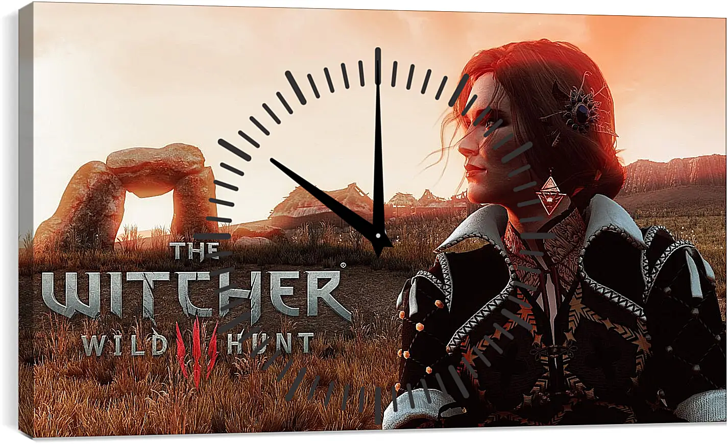 Часы картина - The Witcher (Ведьмак), Трисс Меригольд из Марибора