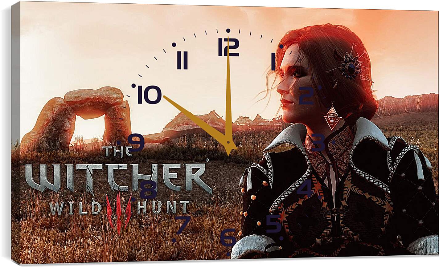 Часы картина - The Witcher (Ведьмак), Трисс Меригольд из Марибора