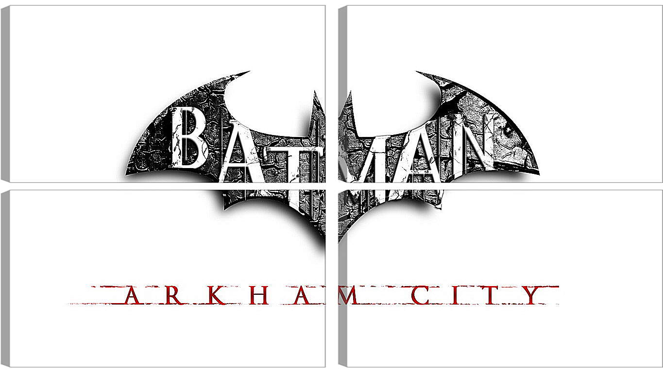 Модульная картина - Batman: Arkham City
