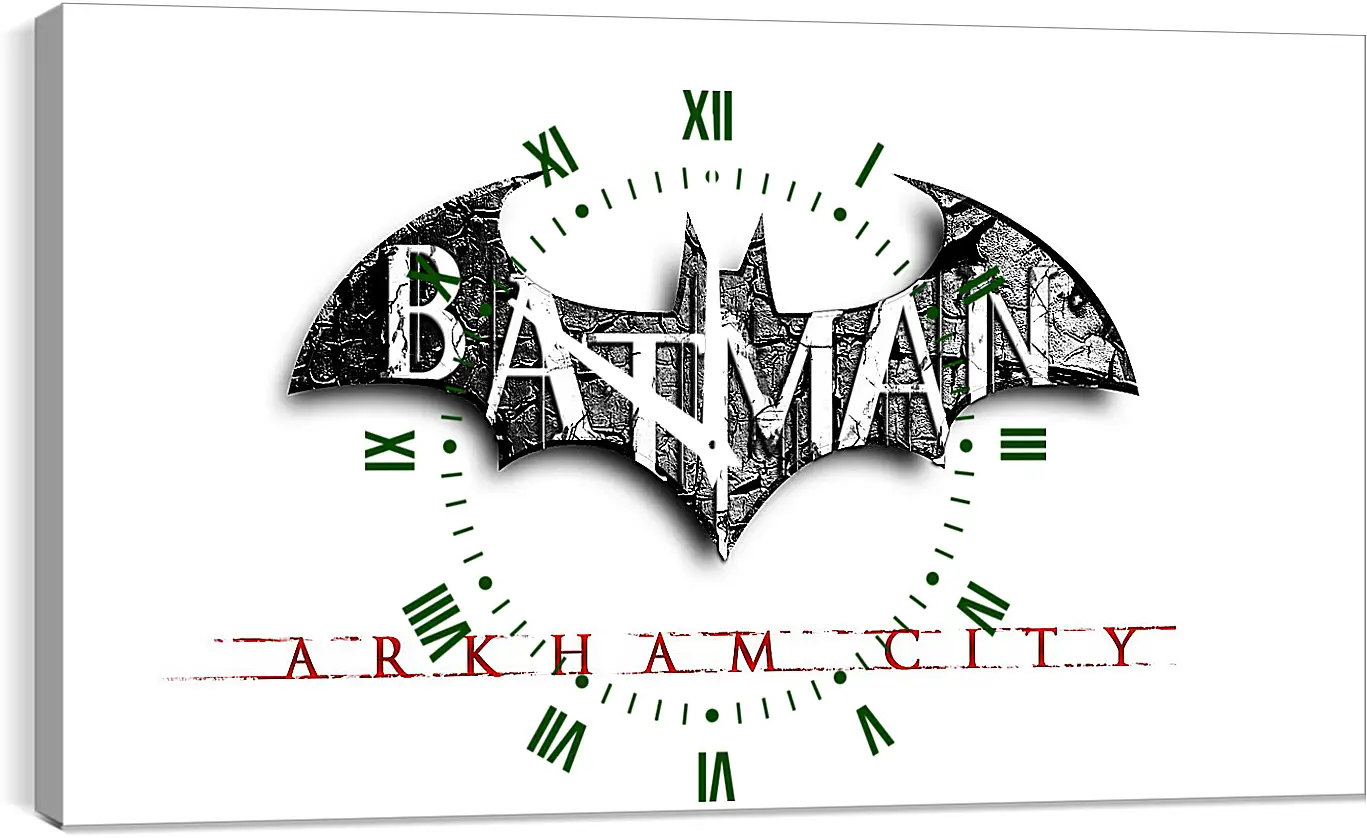 Часы картина - Batman: Arkham City
