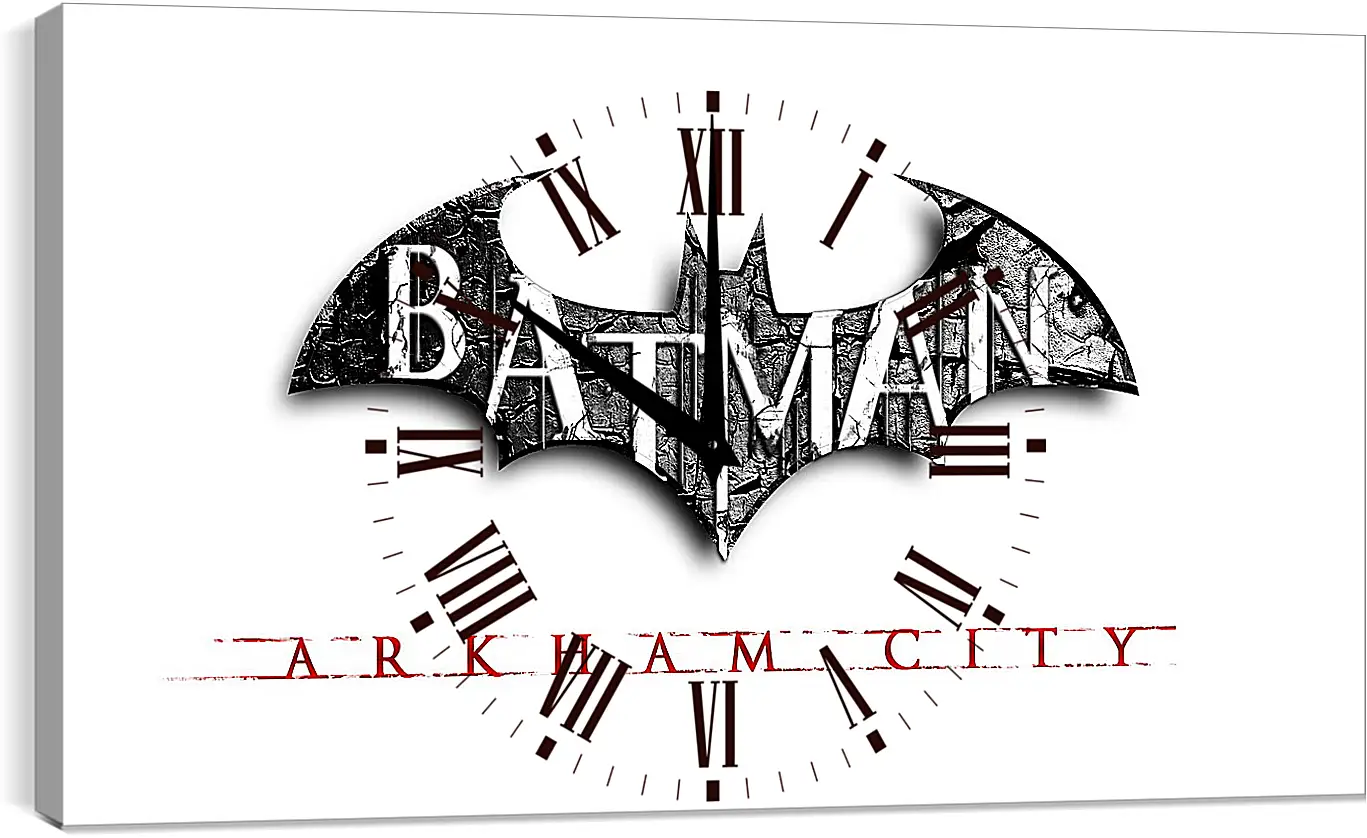 Часы картина - Batman: Arkham City
