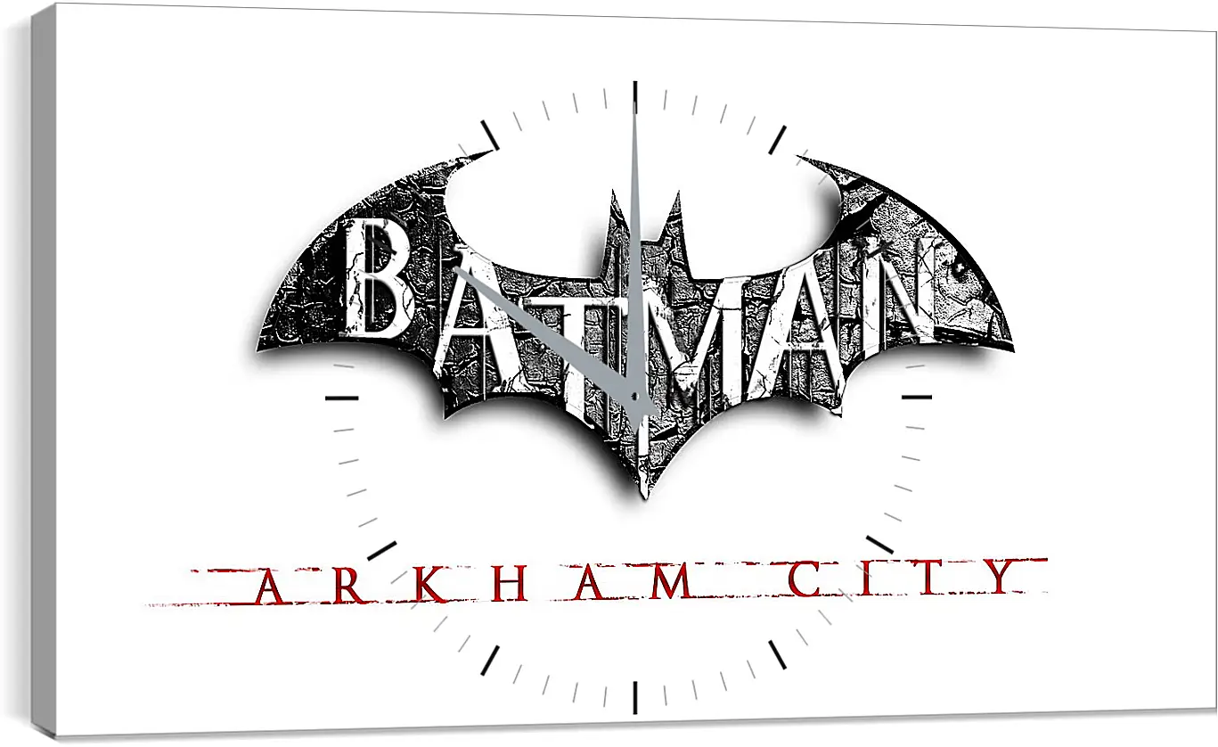 Часы картина - Batman: Arkham City
