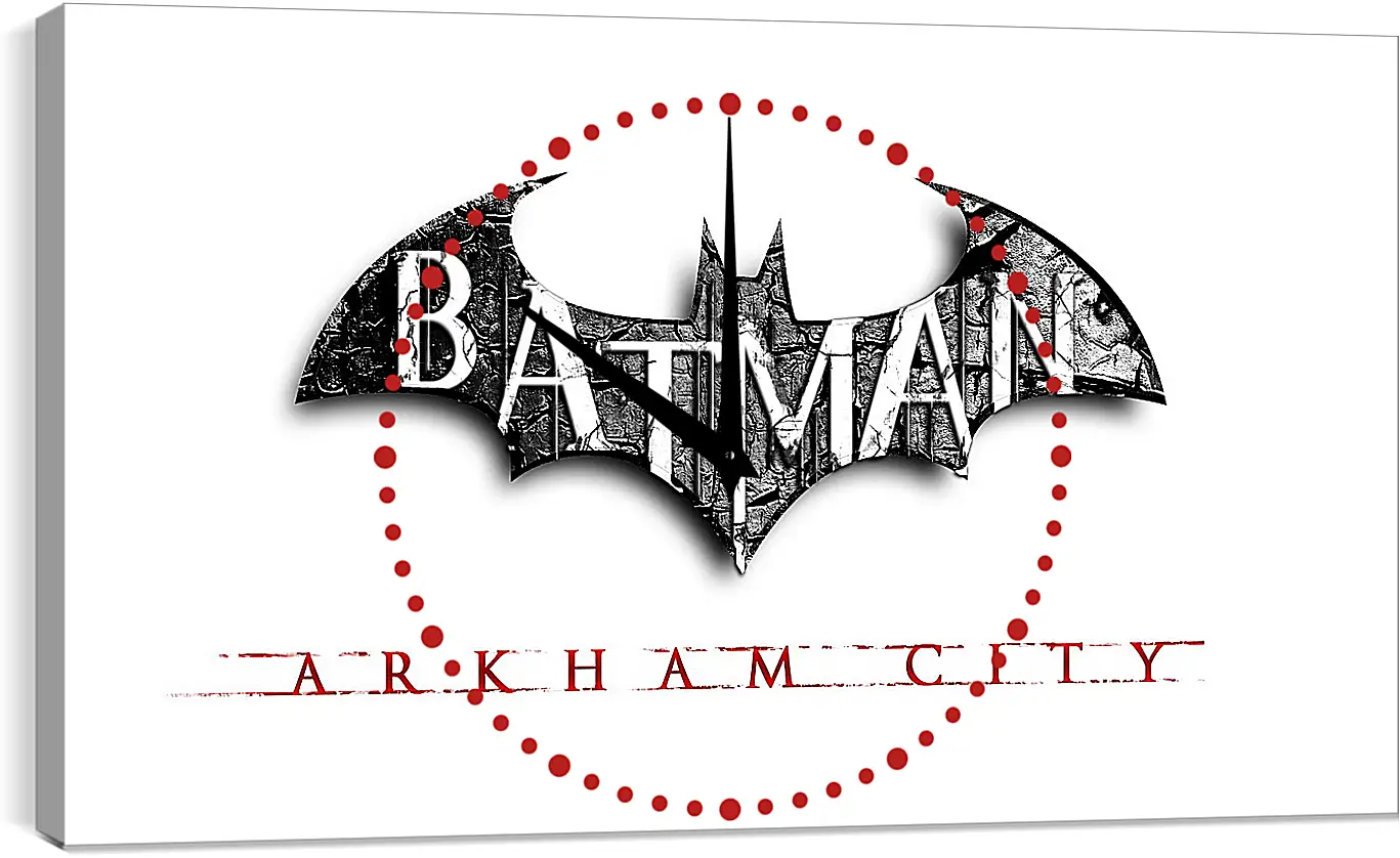 Часы картина - Batman: Arkham City
