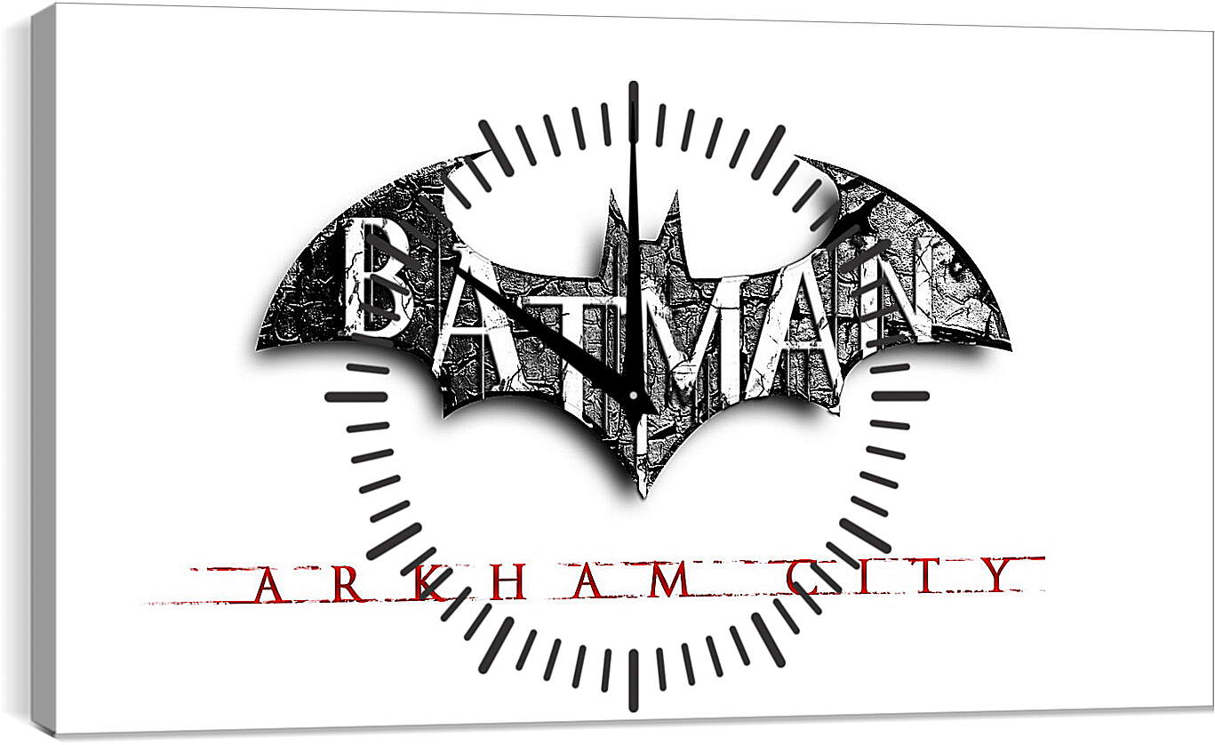 Часы картина - Batman: Arkham City
