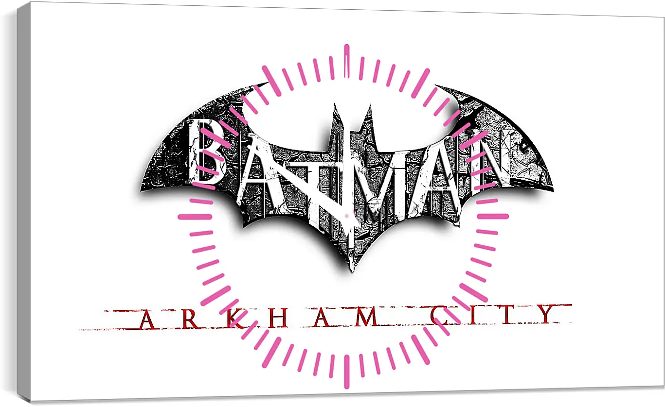 Часы картина - Batman: Arkham City
