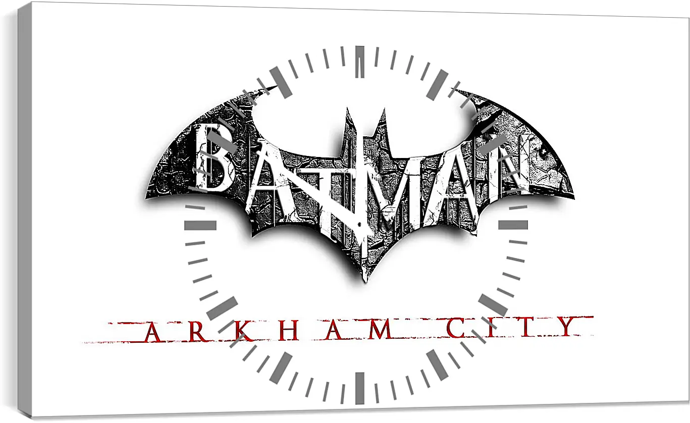 Часы картина - Batman: Arkham City
