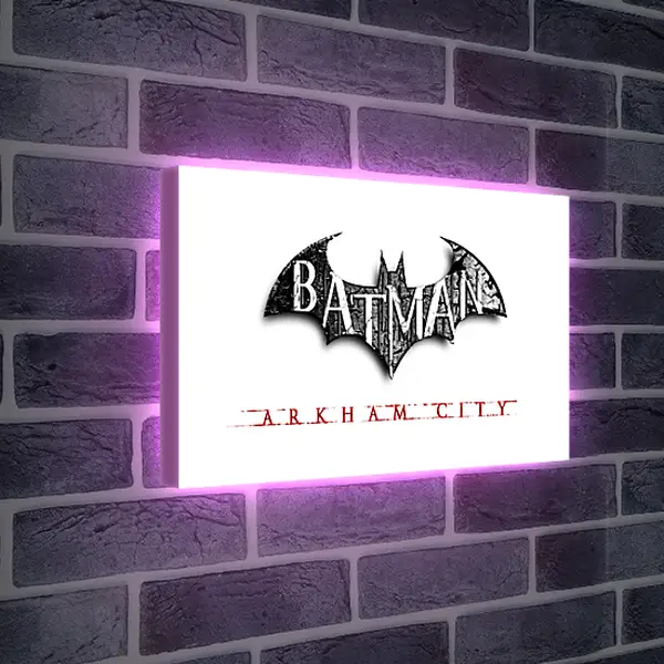 Лайтбокс световая панель - Batman: Arkham City
