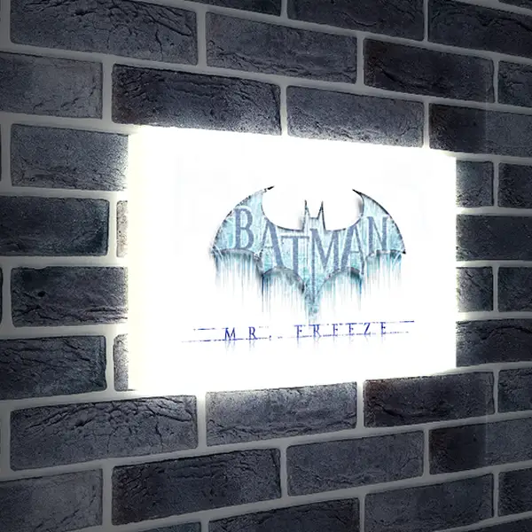 Лайтбокс световая панель - Batman: Arkham City