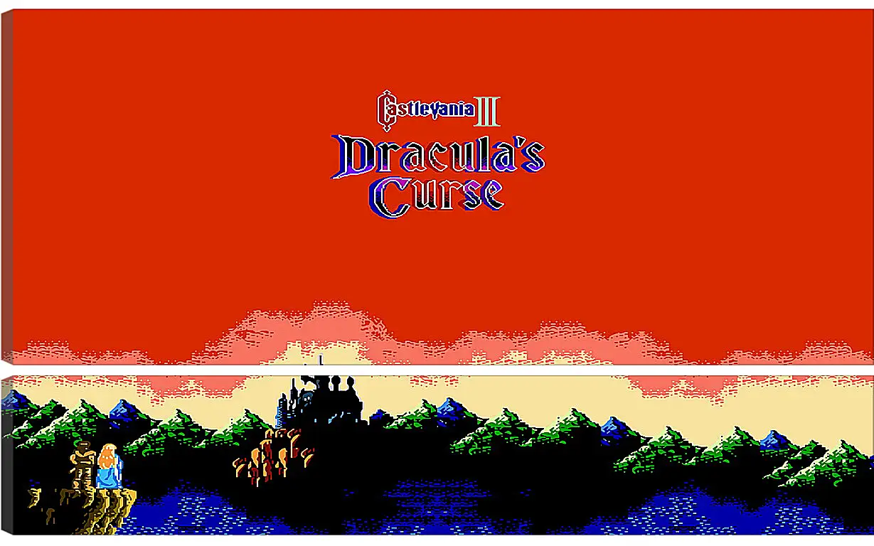 Модульная картина - Castlevania
