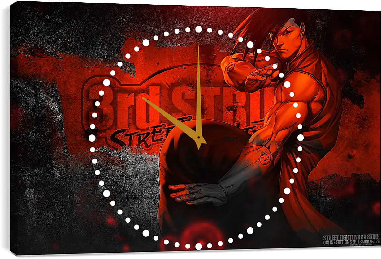 Часы картина - Street Fighter
