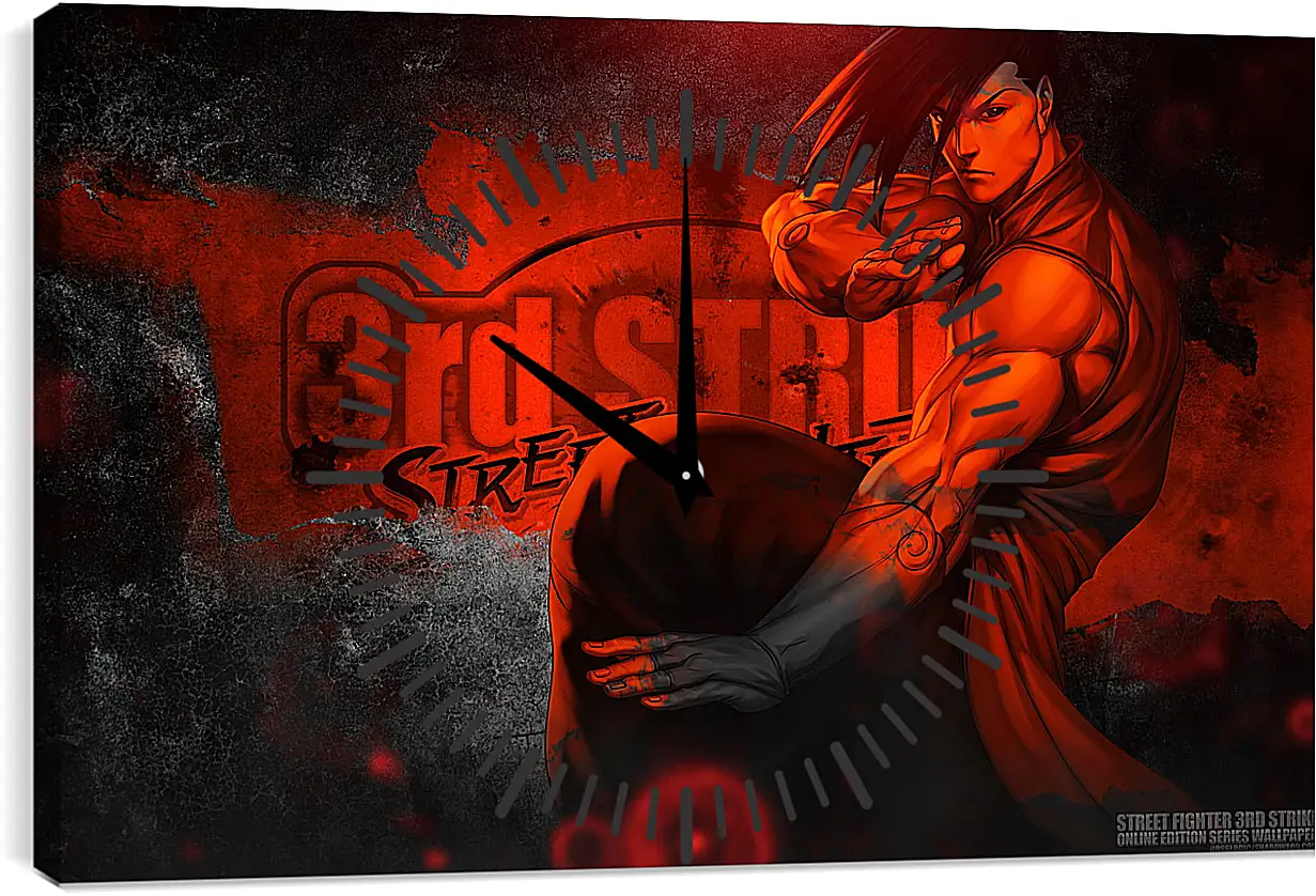 Часы картина - Street Fighter
