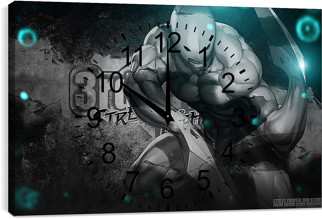 Часы картина - Street Fighter
