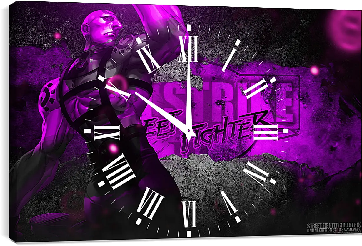 Часы картина - Street Fighter
