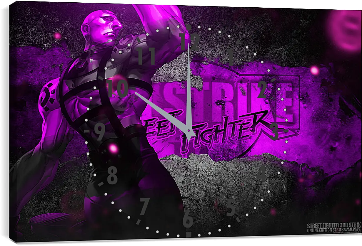 Часы картина - Street Fighter
