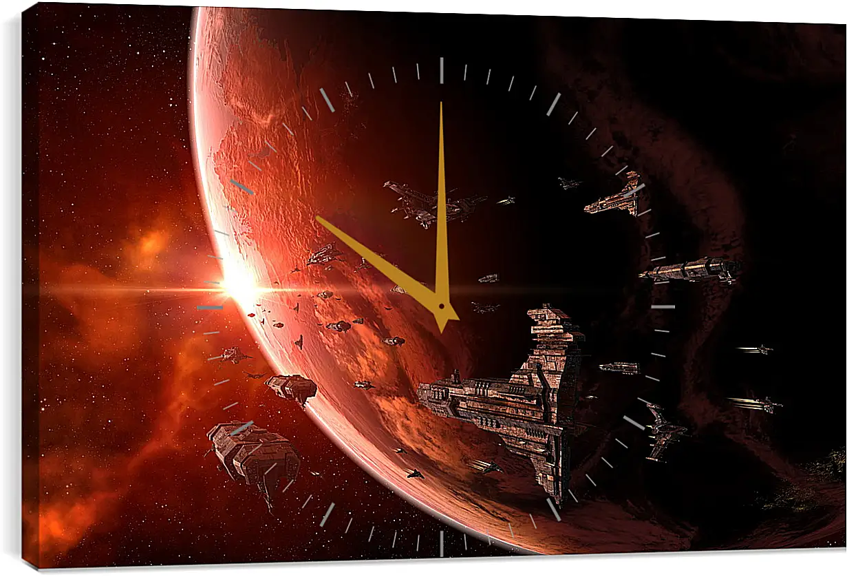 Часы картина - Eve Online
