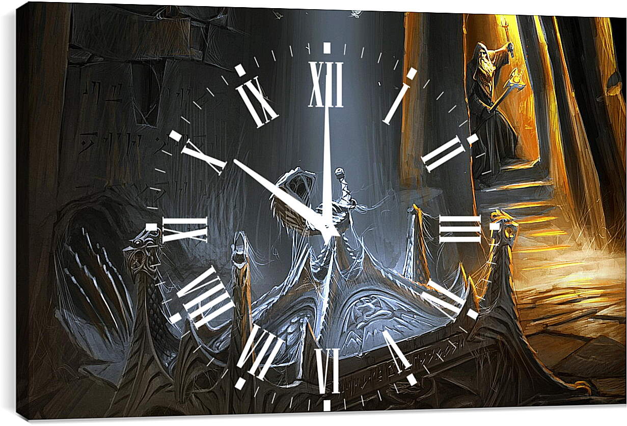 Часы картина - The Elder Scrolls V: Skyrim
