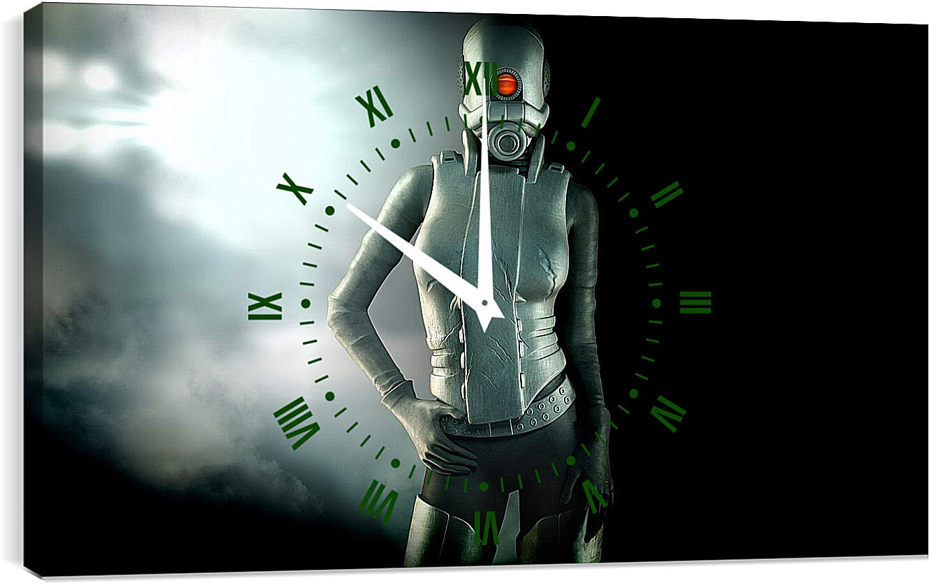 Часы картина - Half-life

