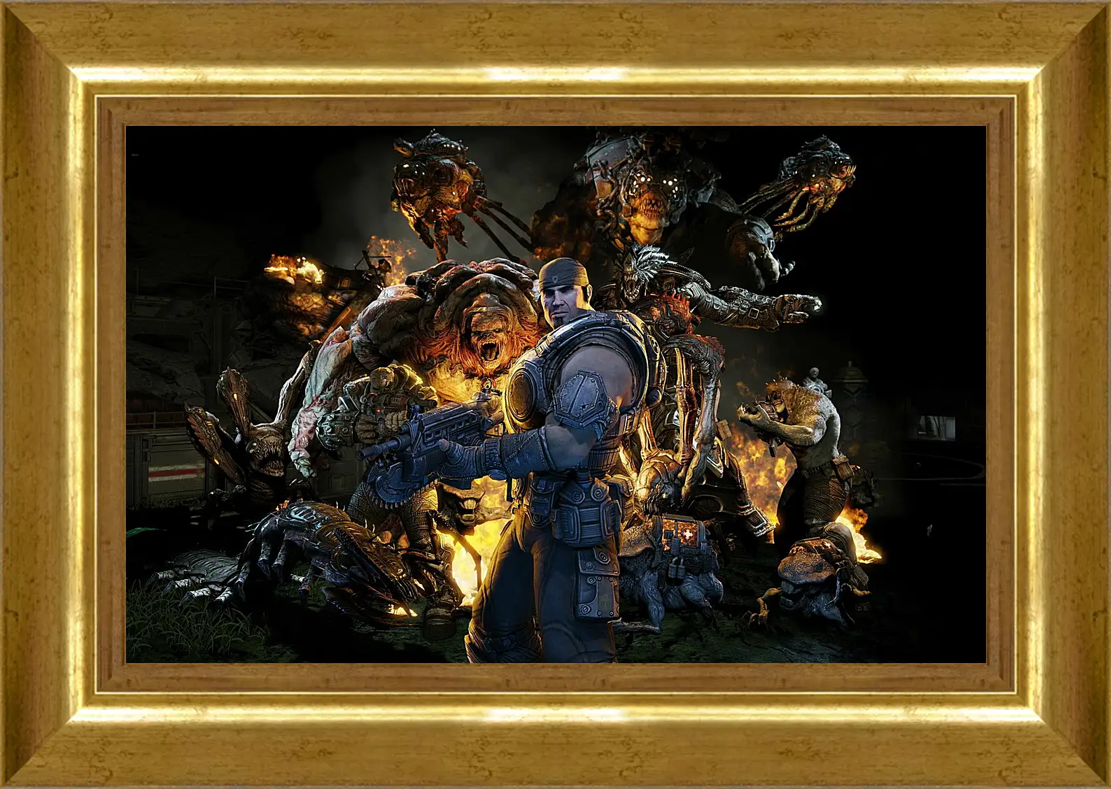 Картина в раме - Gears Of War 3
