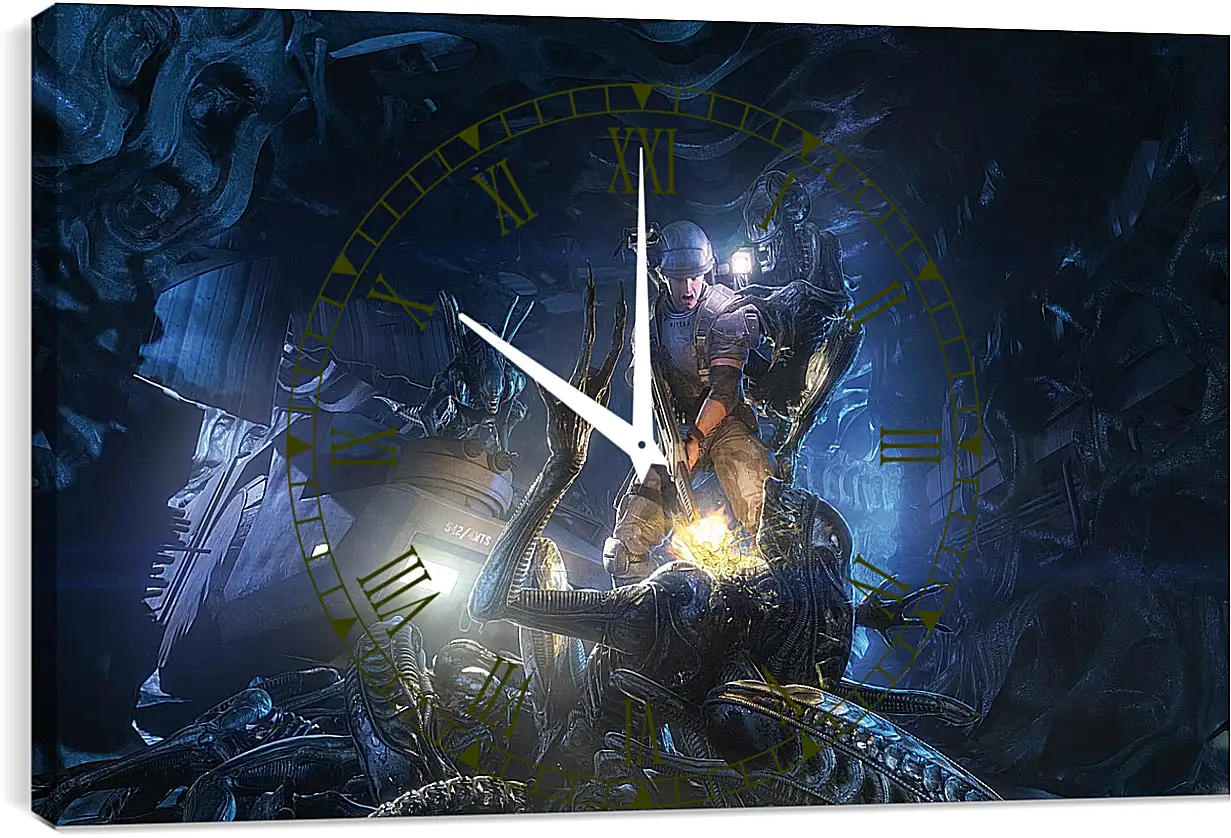 Часы картина - Aliens: Colonial Marines
