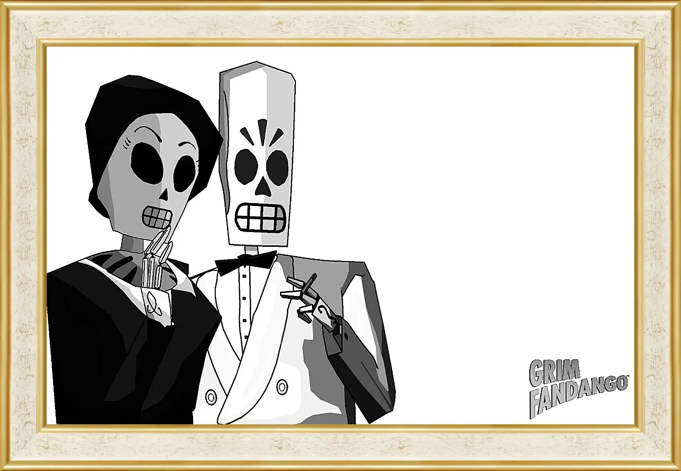 Картина в раме - Grim Fandango
