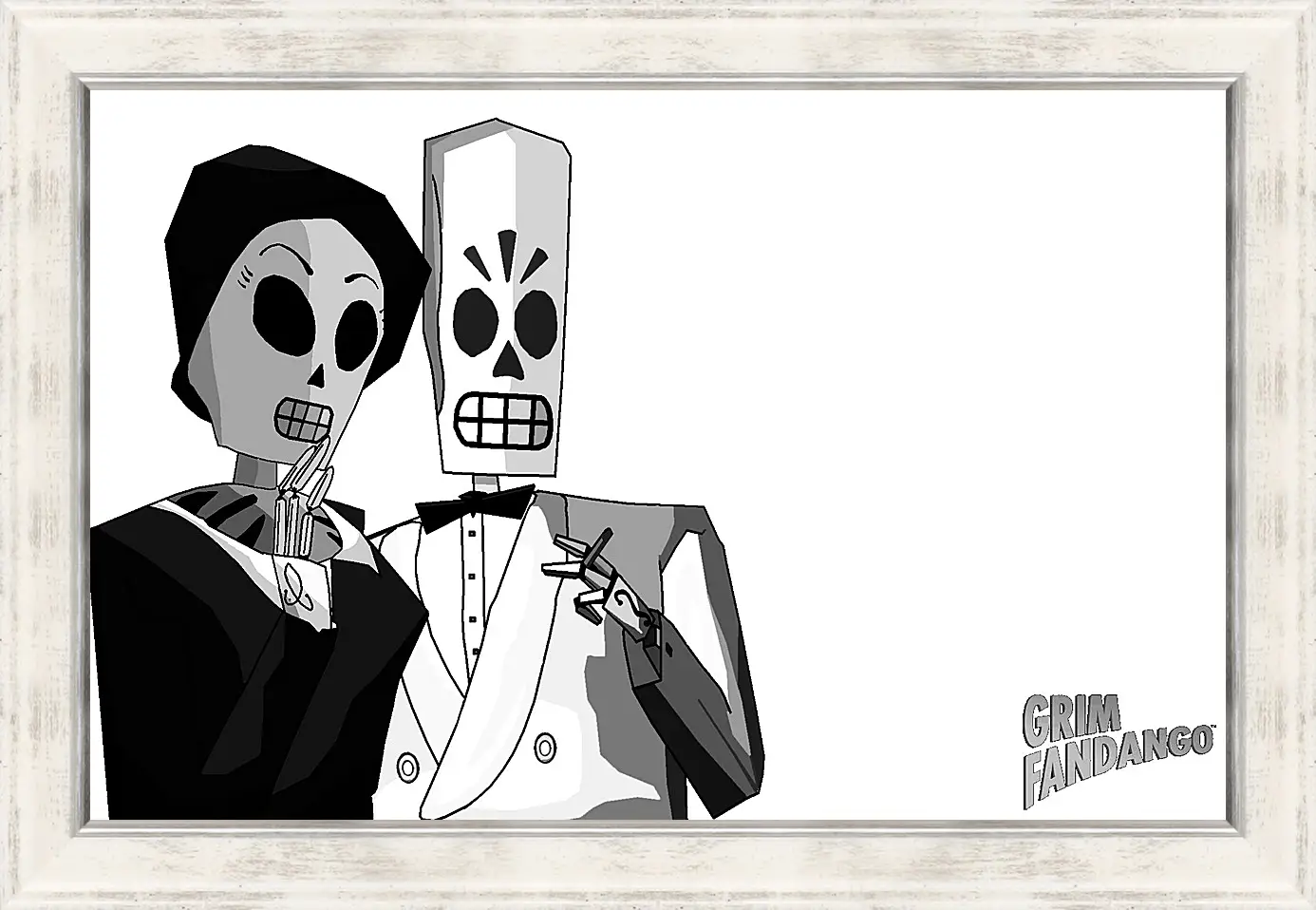 Картина в раме - Grim Fandango
