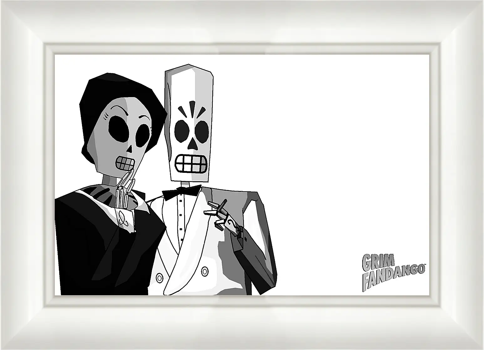 Картина в раме - Grim Fandango
