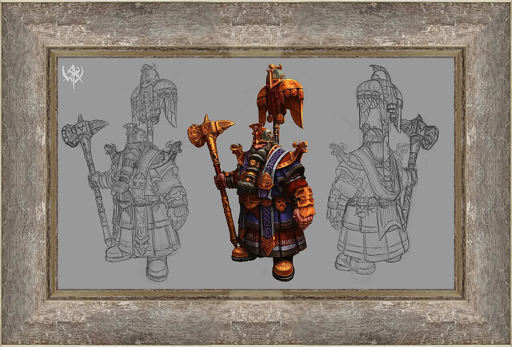 Картина в раме - Warhammer

