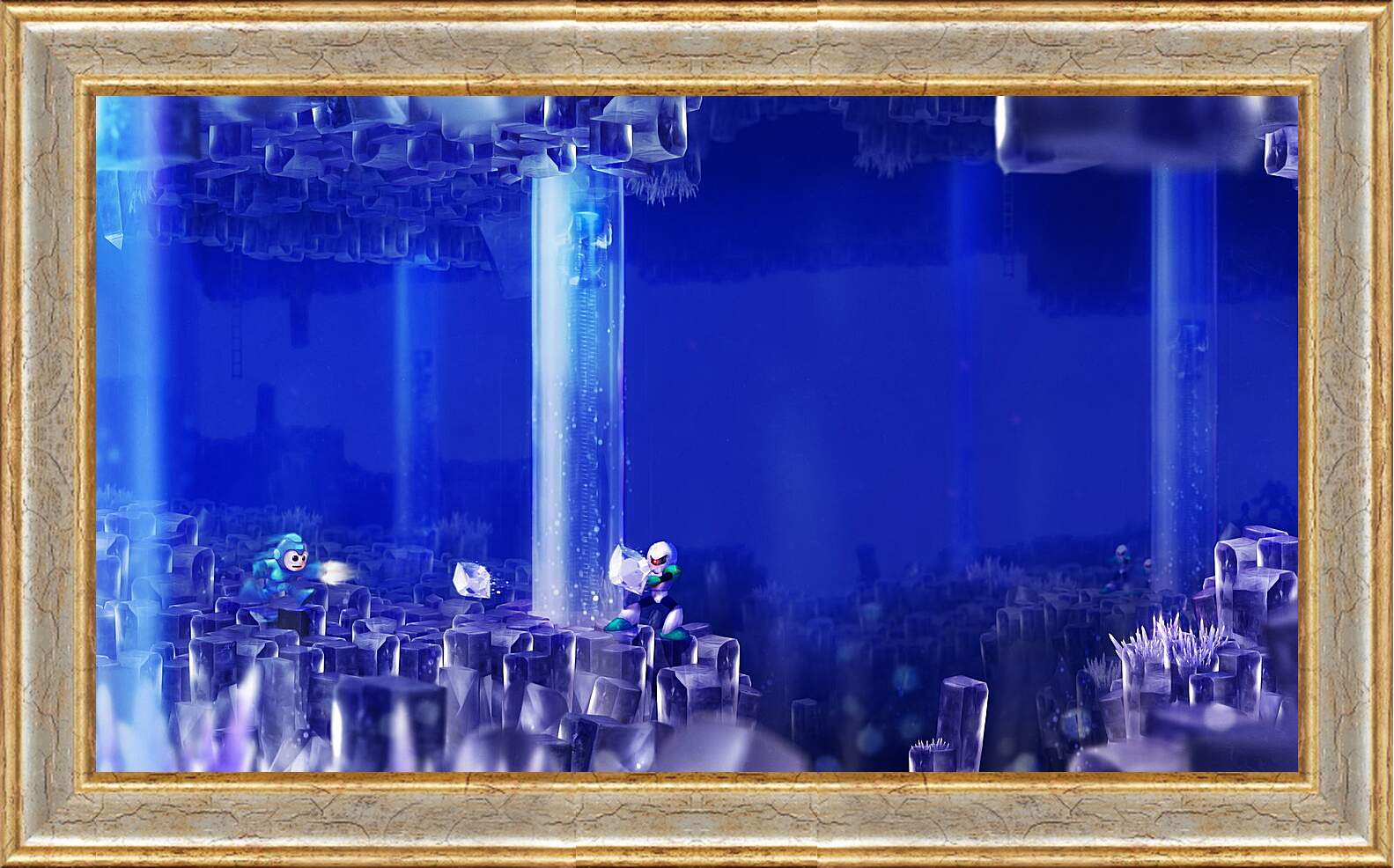 Картина в раме - Mega Man
