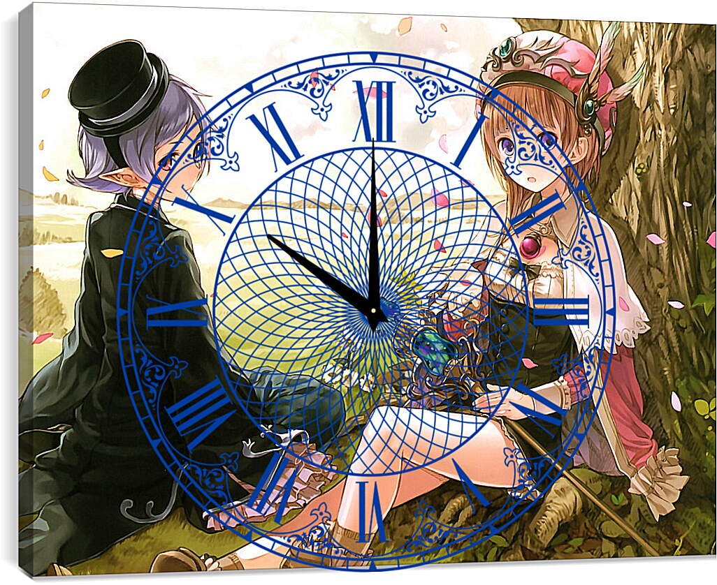 Часы картина - Atelier Rorona
