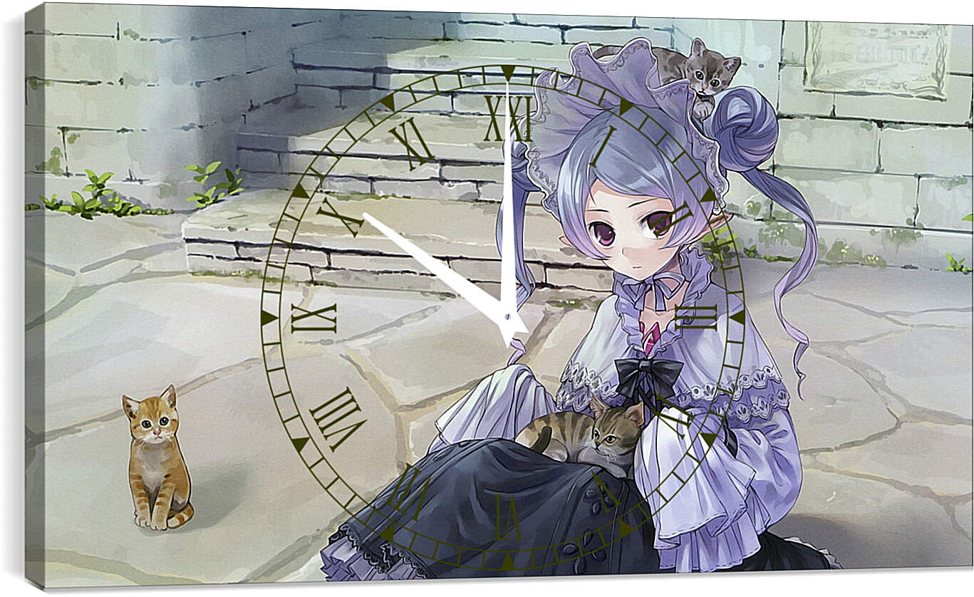 Часы картина - Atelier Rorona
