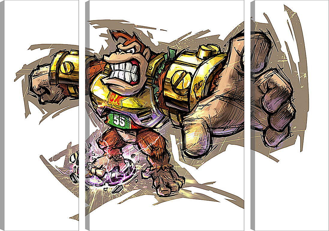 Модульная картина - Donkey Kong
