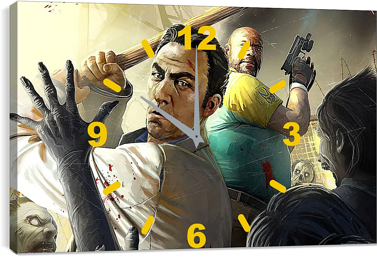 Часы картина - Left 4 Dead 2
