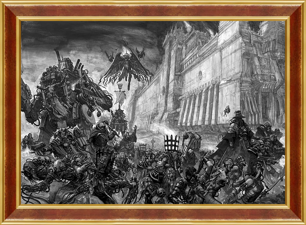 Картина в раме - Warhammer