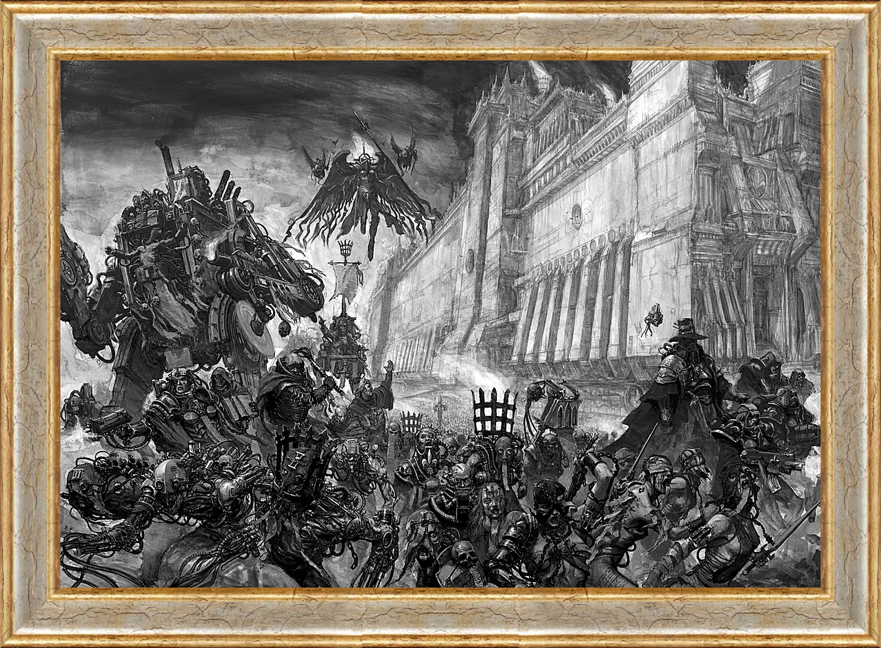 Картина в раме - Warhammer