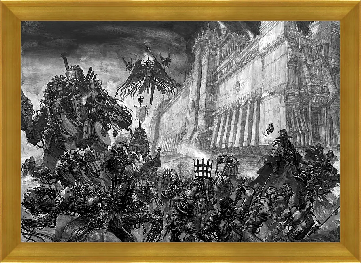 Картина в раме - Warhammer