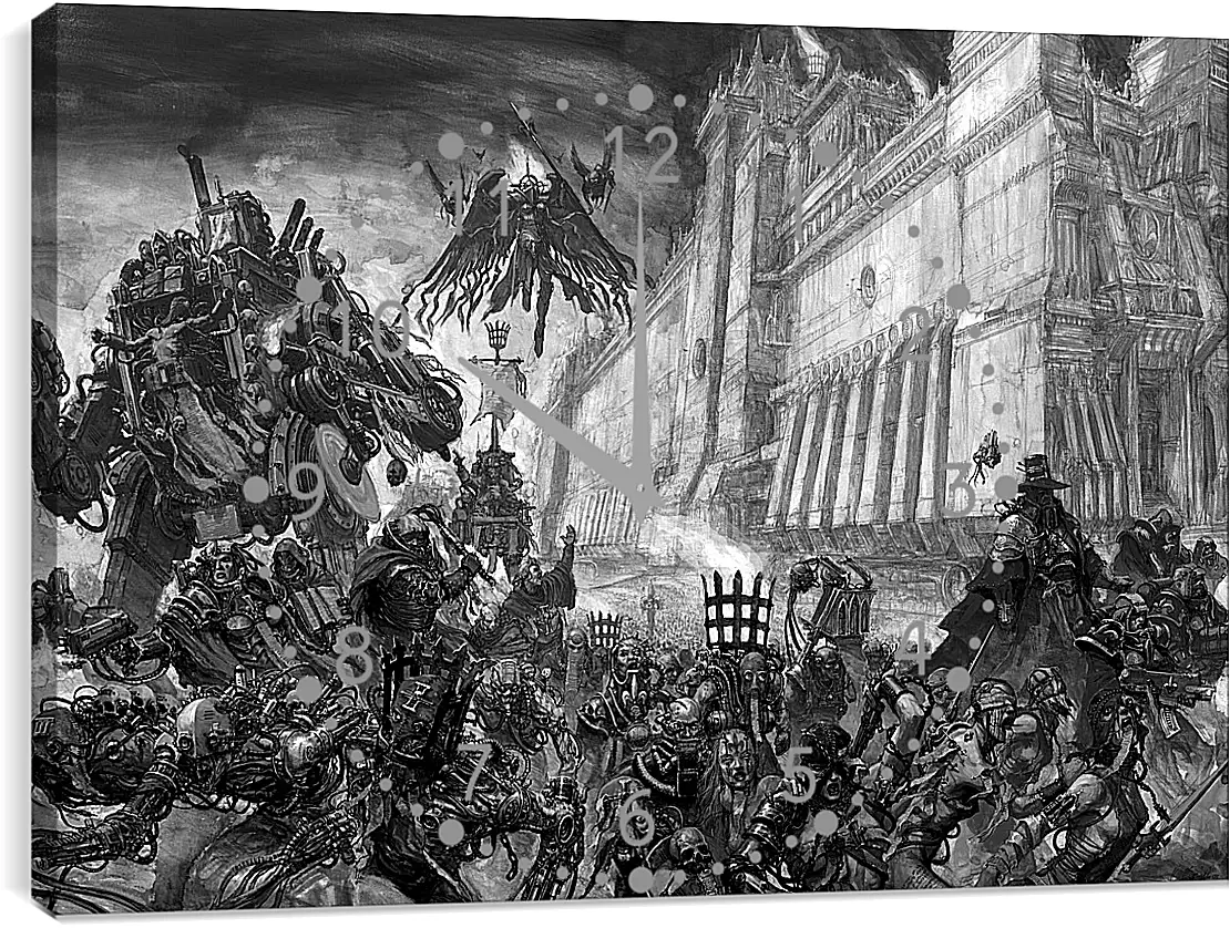 Часы картина - Warhammer