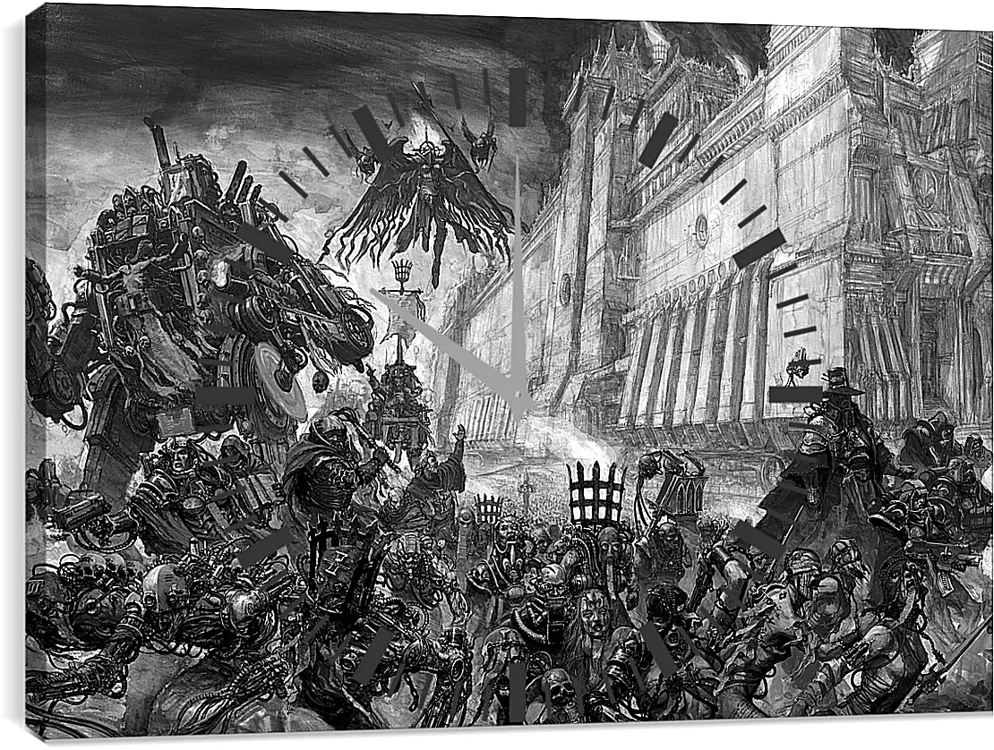 Часы картина - Warhammer