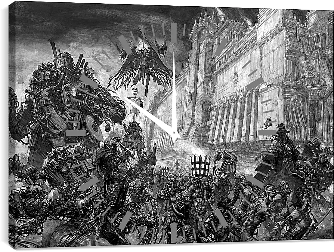 Часы картина - Warhammer