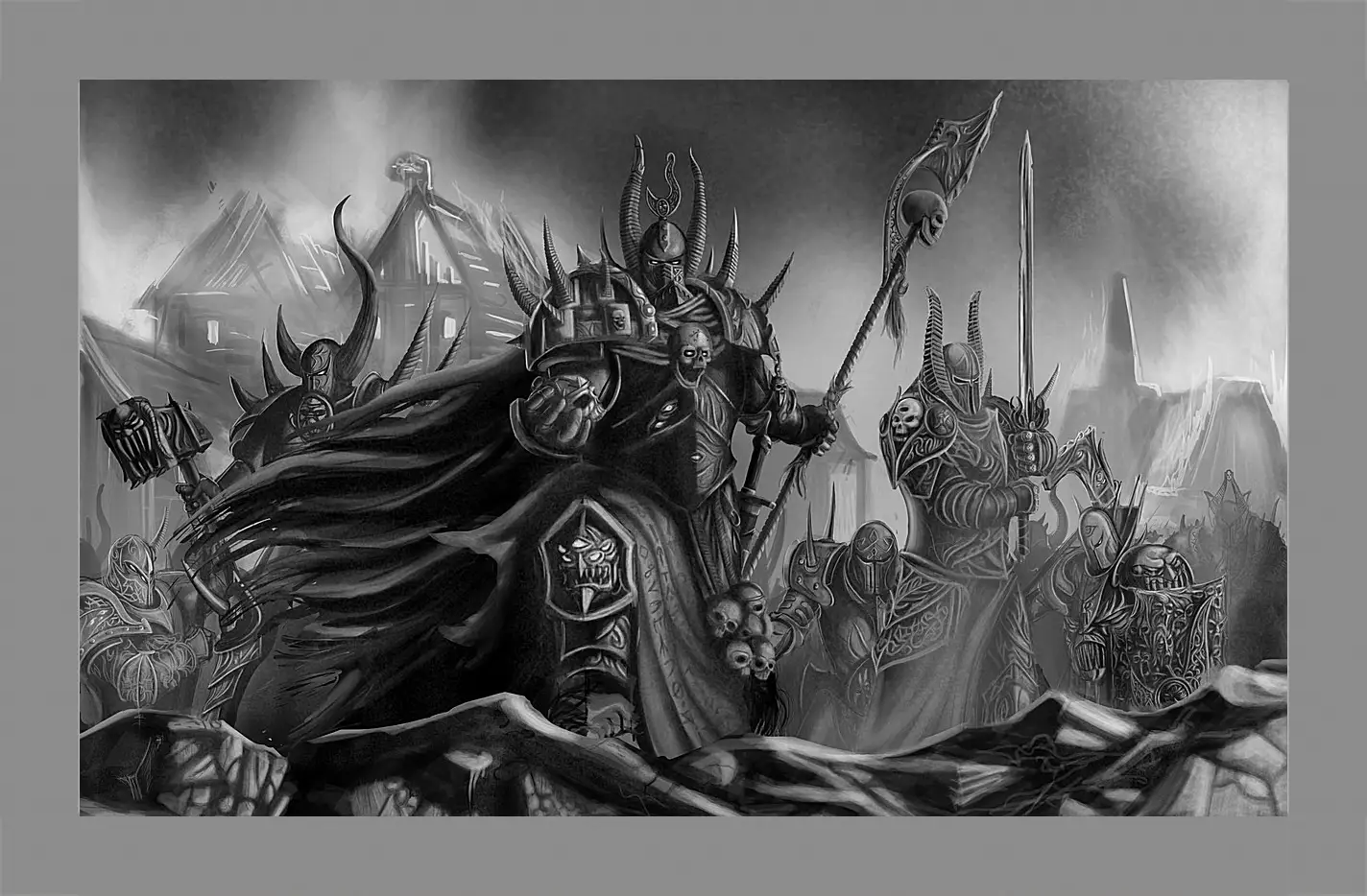 Картина в раме - Warhammer