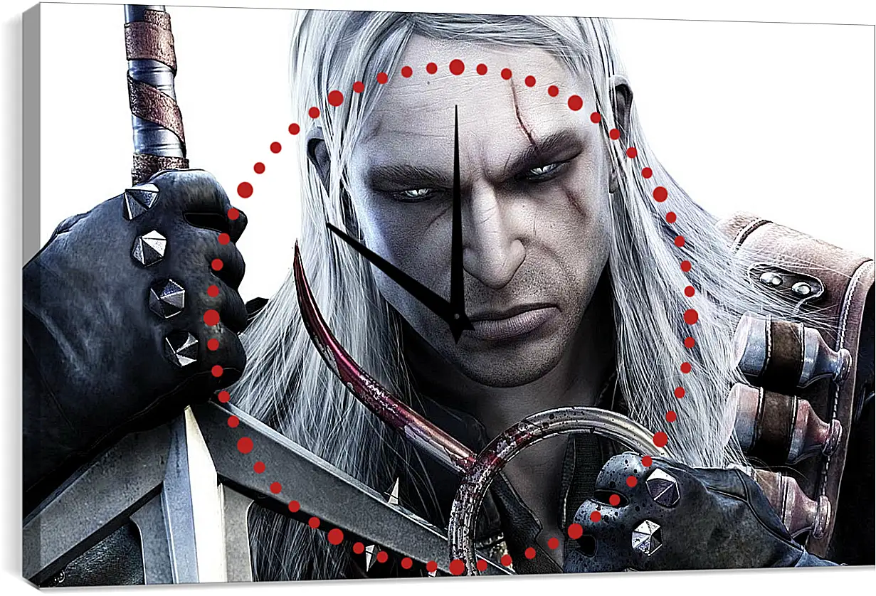 Часы картина - The Witcher