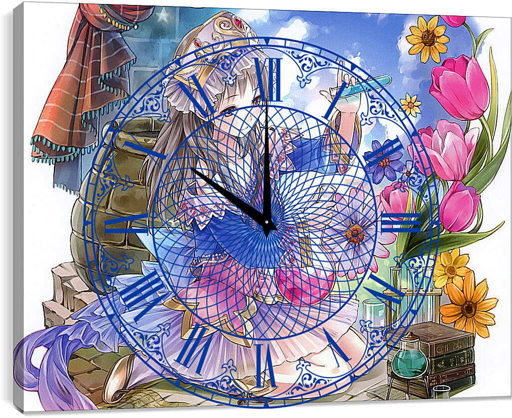 Часы картина - Atelier Totori
