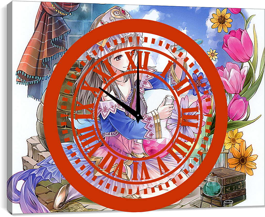 Часы картина - Atelier Totori
