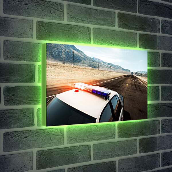 Лайтбокс световая панель - Need For Speed
