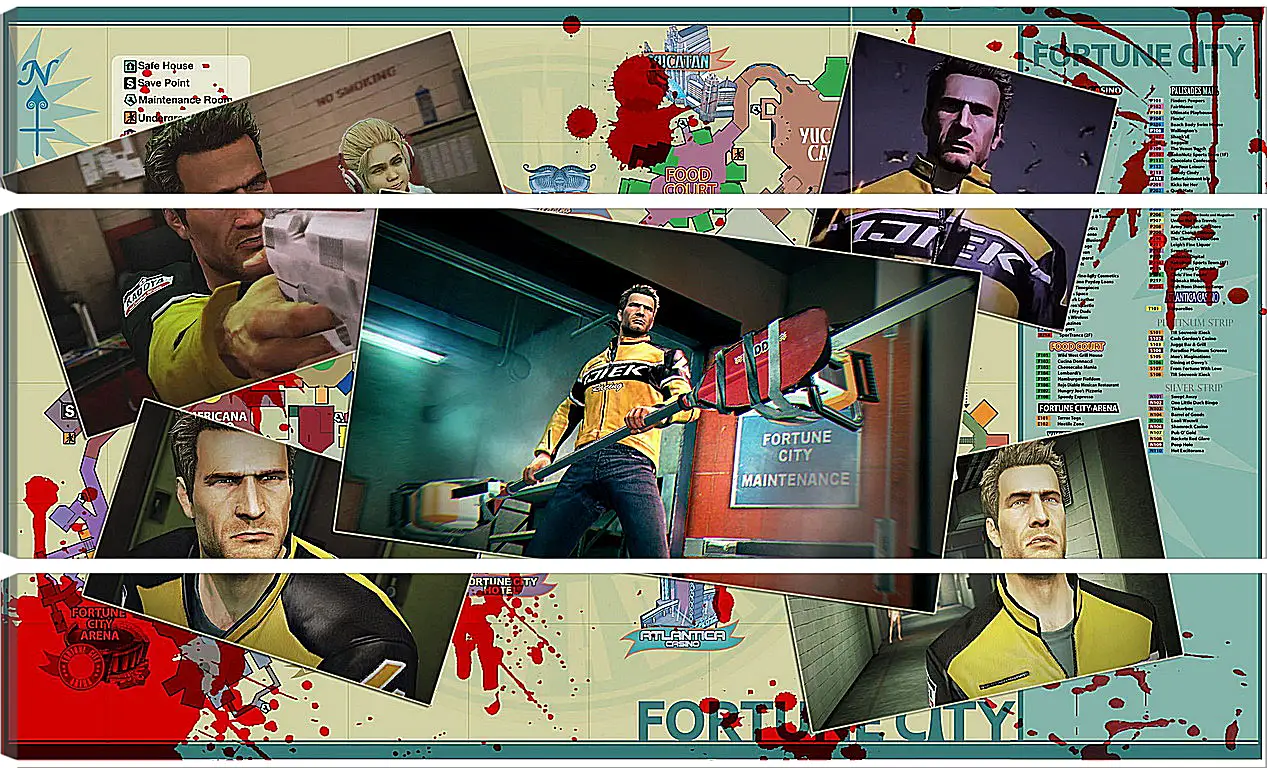 Модульная картина - Dead Rising
