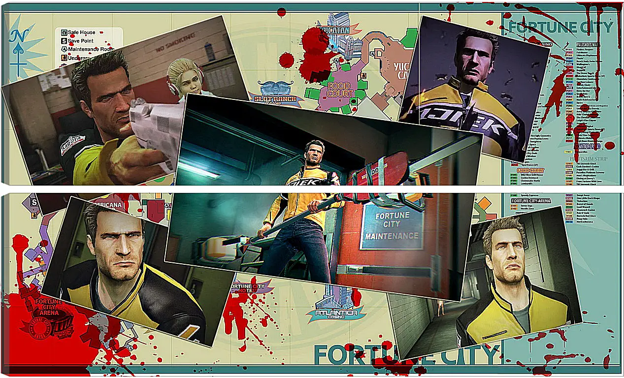 Модульная картина - Dead Rising
